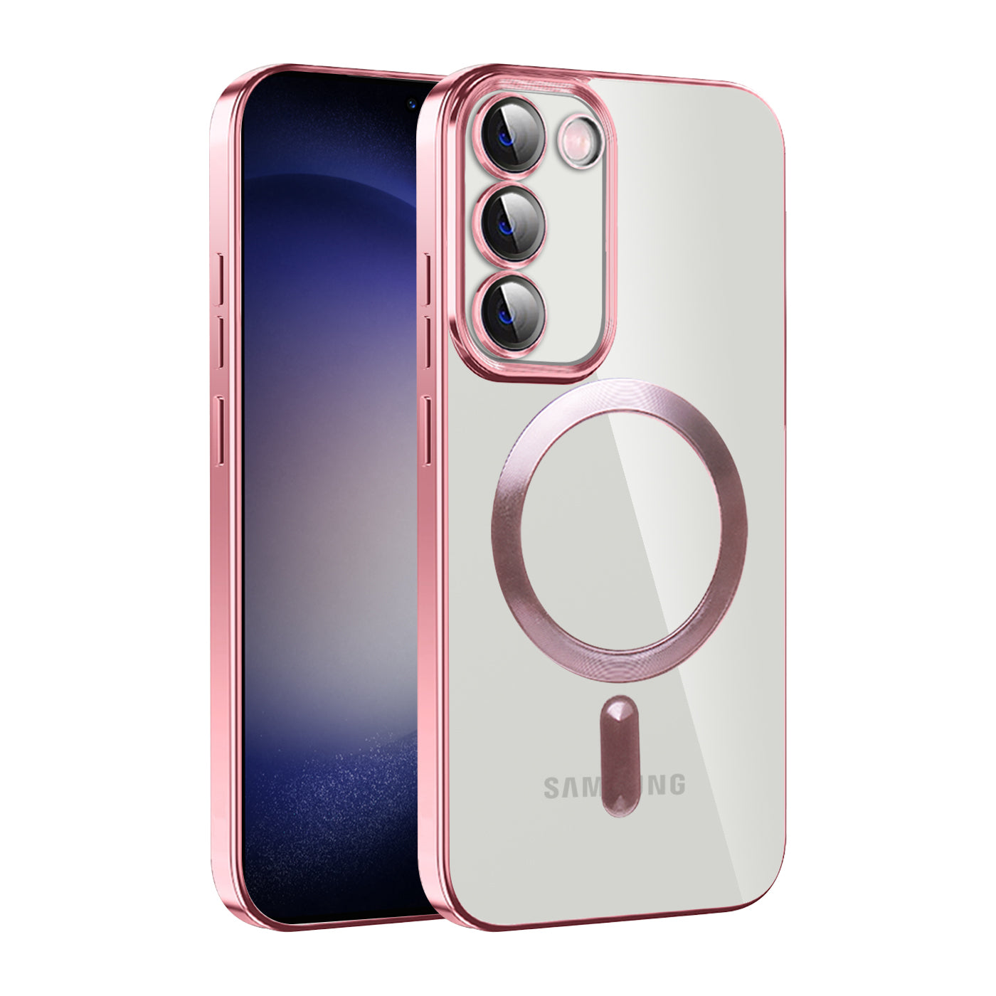 Magnetic Case for Samsung Galaxy S23 Compatible with MagSafe TPU PC Camera Protection Phone Cover Magnetic Case for Samsung Galaxy S23 Compatible with MagSafe TPU PC Camera Protection Phone Cover